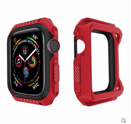 Etui Apple Watch Series 1 Anti-fall Granica Ochraniacz, Pokrowce Apple Watch Series 1 Silikonowe Niebieski