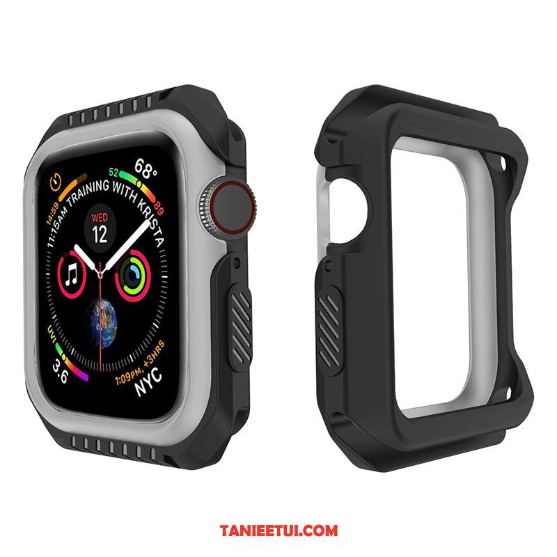 Etui Apple Watch Series 1 Miękki Żółty Anti-fall, Futerał Apple Watch Series 1 Czarny Ochraniacz Silikonowe