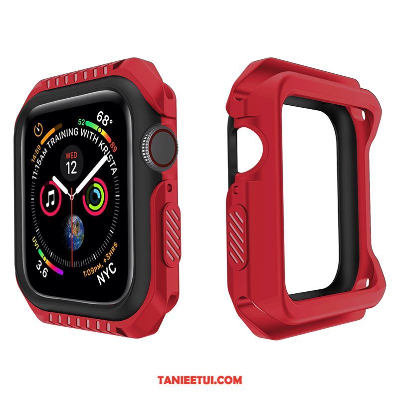 Etui Apple Watch Series 1 Miękki Żółty Anti-fall, Futerał Apple Watch Series 1 Czarny Ochraniacz Silikonowe