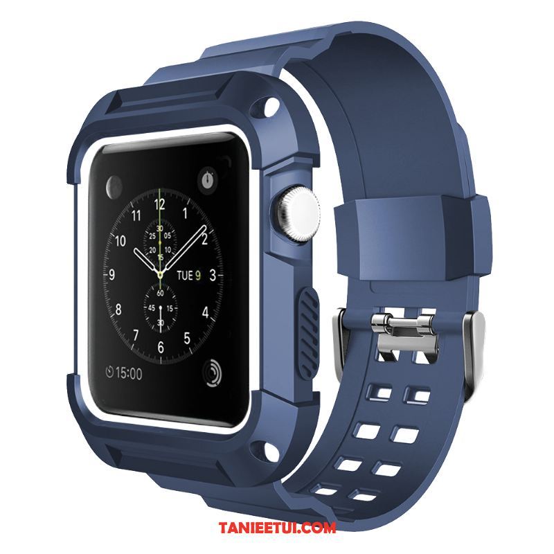 Etui Apple Watch Series 1 Wodoodporny Silikonowe Sportowe, Futerał Apple Watch Series 1 Niebieski Tendencja Osobowość