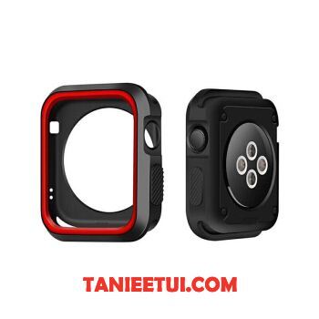 Etui Apple Watch Series 1 Zielony Bicolored Silikonowe, Pokrowce Apple Watch Series 1 Ochraniacz Biały