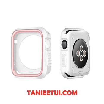 Etui Apple Watch Series 1 Zielony Bicolored Silikonowe, Pokrowce Apple Watch Series 1 Ochraniacz Biały