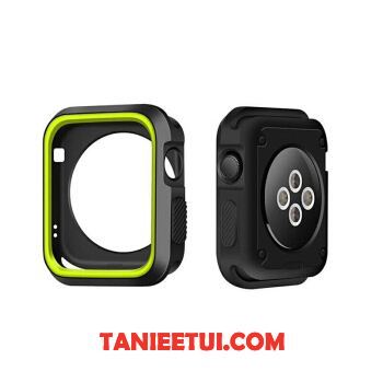 Etui Apple Watch Series 1 Zielony Bicolored Silikonowe, Pokrowce Apple Watch Series 1 Ochraniacz Biały