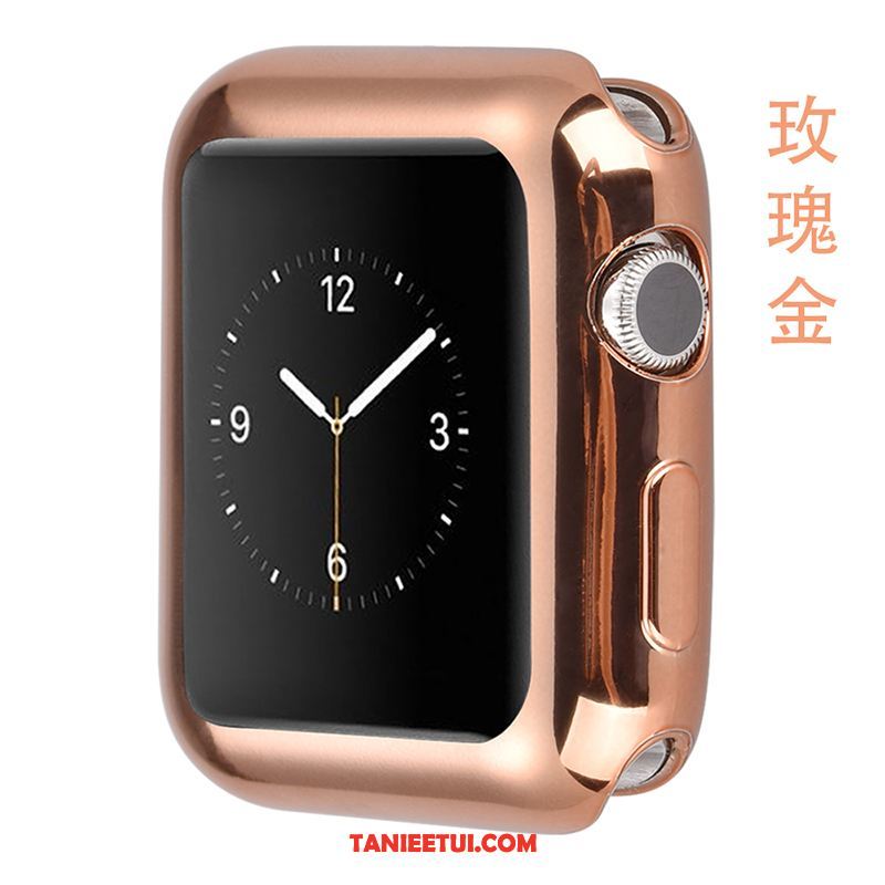 Etui Apple Watch Series 2 Ochraniacz Anti-fall Czarny, Pokrowce Apple Watch Series 2 Miękki Poszycie Silikonowe