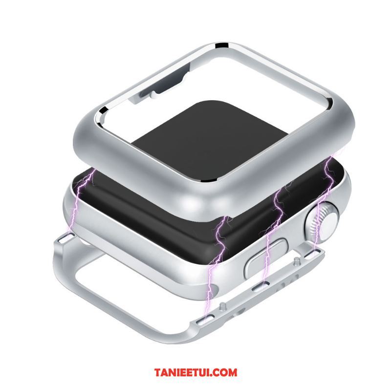 Etui Apple Watch Series 2 Ochraniacz Magnetyzm Stop Metali, Futerał Apple Watch Series 2 Metal Czerwony