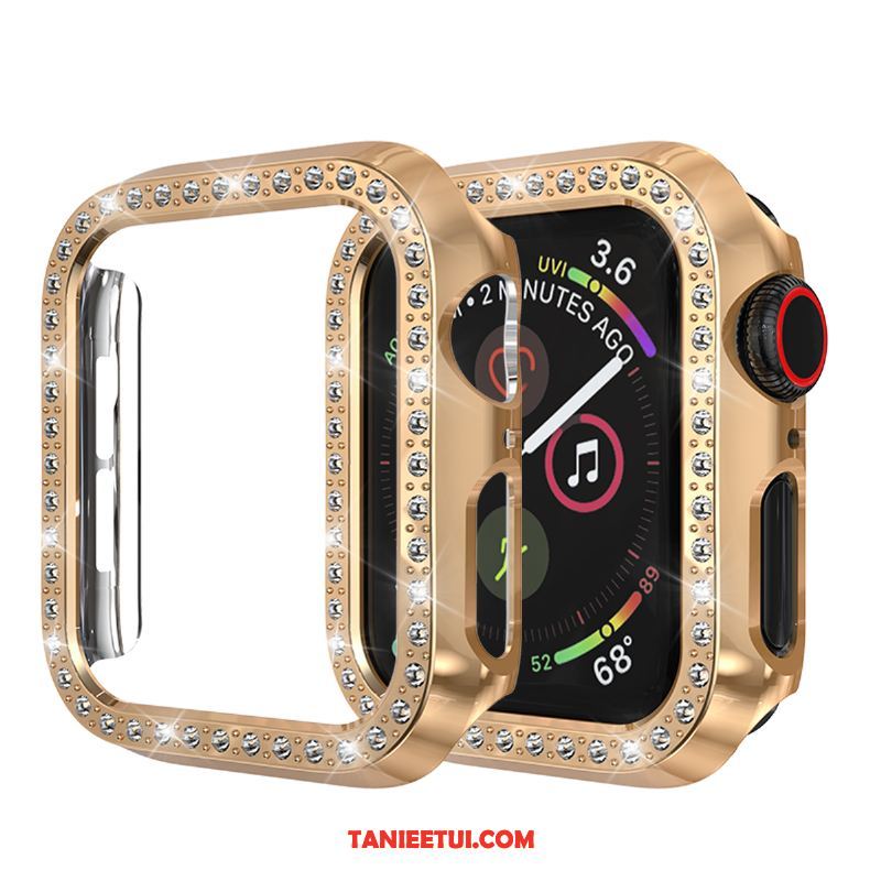 Etui Apple Watch Series 2 Ochraniacz Złoto Anti-fall, Obudowa Apple Watch Series 2 Z Kryształkami