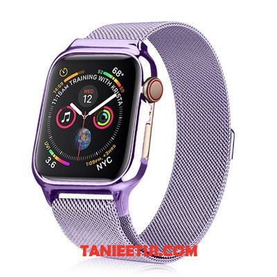 Etui Apple Watch Series 2 Purpurowy Metal All Inclusive, Pokrowce Apple Watch Series 2 Ochraniacz Nowy Beige