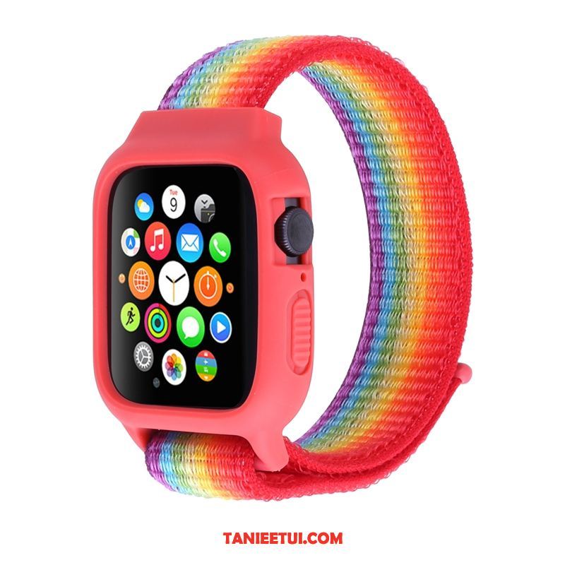 Etui Apple Watch Series 3 Czerwony Nylon Ochraniacz, Obudowa Apple Watch Series 3