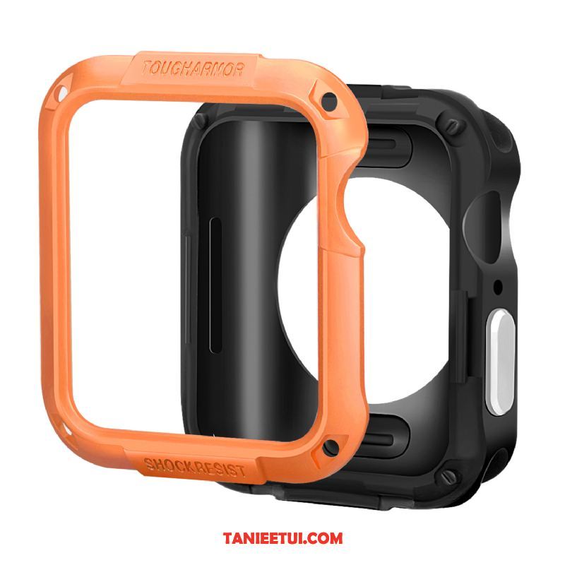 Etui Apple Watch Series 3 Pancerz Silikonowe Pomarańczowy, Obudowa Apple Watch Series 3 Anti-fall Akcesoria Ochraniacz