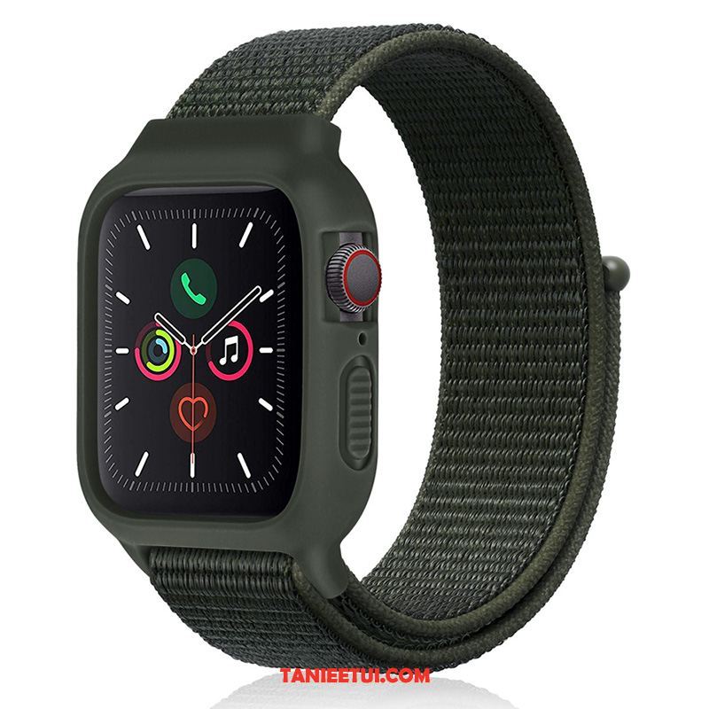 Etui Apple Watch Series 3 Zielony Sportowe Nylon, Futerał Apple Watch Series 3 Tendencja Nowy Silikonowe