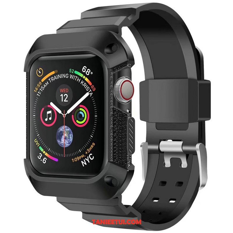 Etui Apple Watch Series 4 Niebieski Anti-fall Sportowe, Pokrowce Apple Watch Series 4 Pancerz Ochraniacz