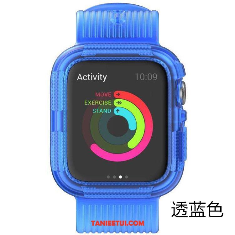 Etui Apple Watch Series 4 Pancerz Sportowe Anti-fall, Obudowa Apple Watch Series 4 Szary Silikonowe Ochraniacz