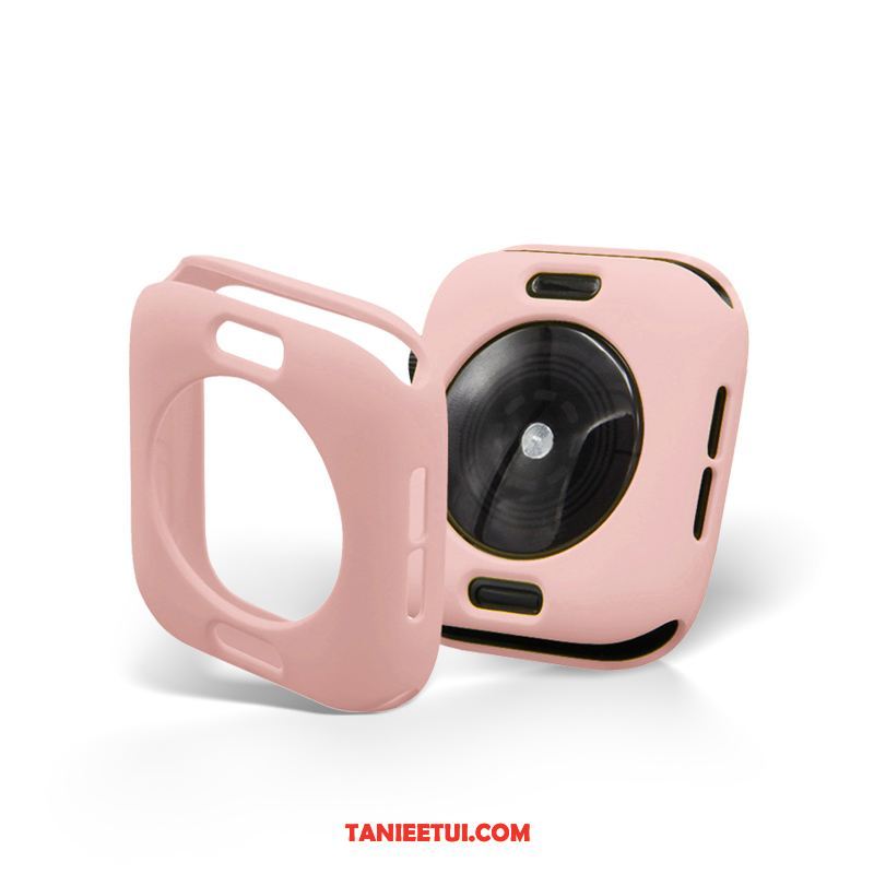 Etui Apple Watch Series 4 Silikonowe Filmy All Inclusive, Futerał Apple Watch Series 4 Cienkie Oryginalne Niebieski