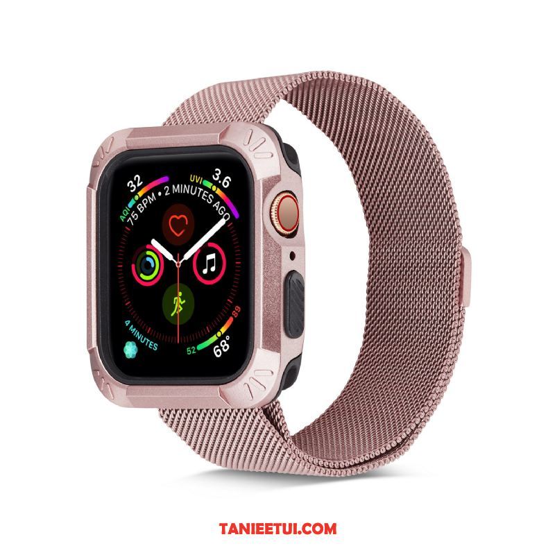 Etui Apple Watch Series 5 Miękki Poszycie Biały, Pokrowce Apple Watch Series 5 Cienka All Inclusive Ochraniacz