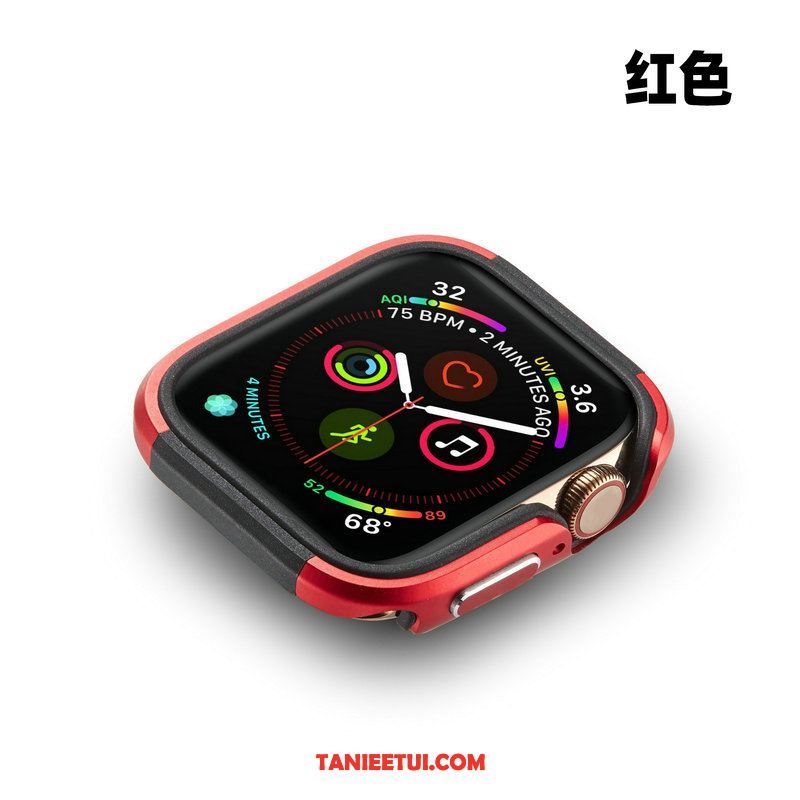 Etui Apple Watch Series 5 Ochraniacz Granica Anti-fall, Futerał Apple Watch Series 5 Niebieski Metal