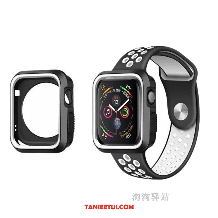 Etui Apple Watch Series 5 Ochraniacz Miękki Czerwony, Futerał Apple Watch Series 5 Silikonowe Anti-fall Oddychające