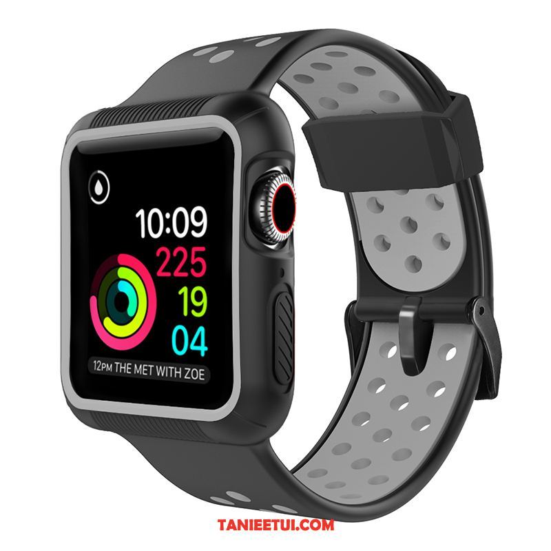 Etui Apple Watch Series 5 Ochraniacz Silikonowe Sportowe, Futerał Apple Watch Series 5 Czerwony