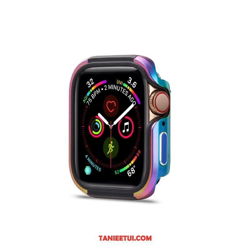 Etui Apple Watch Series 5 Stop Metali Pu Tendencja, Obudowa Apple Watch Series 5 Granica Nowy Ochraniacz