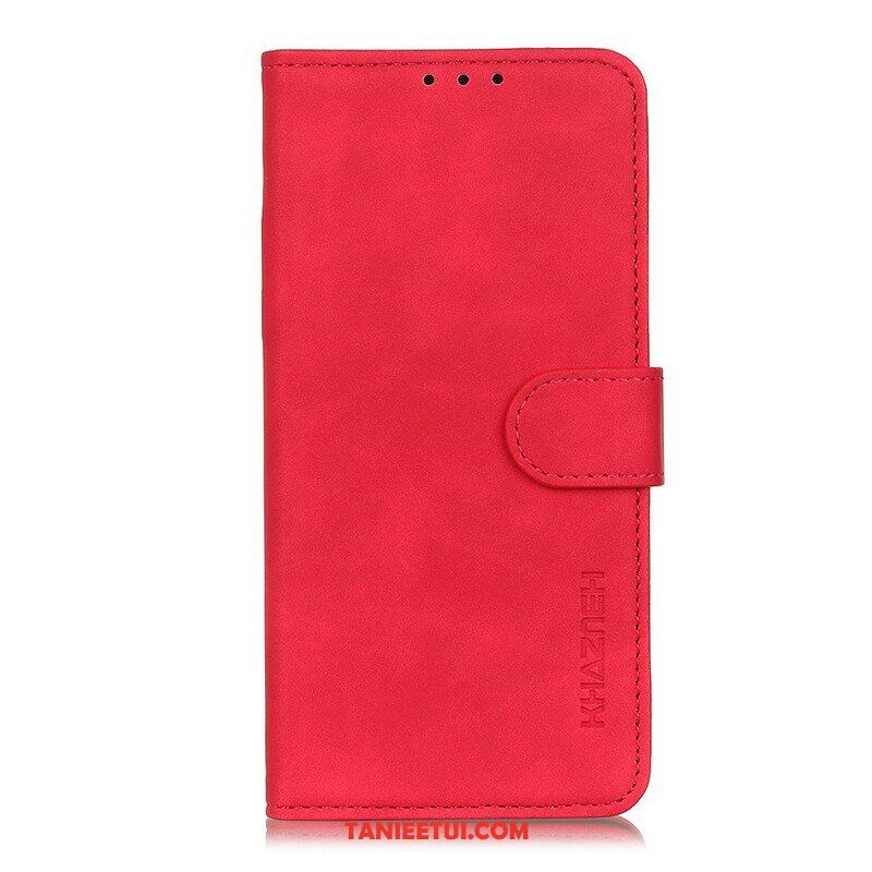 Etui Folio do Asus Zenfone 8 Matowy Efekt Skóry Vintage Khazneh