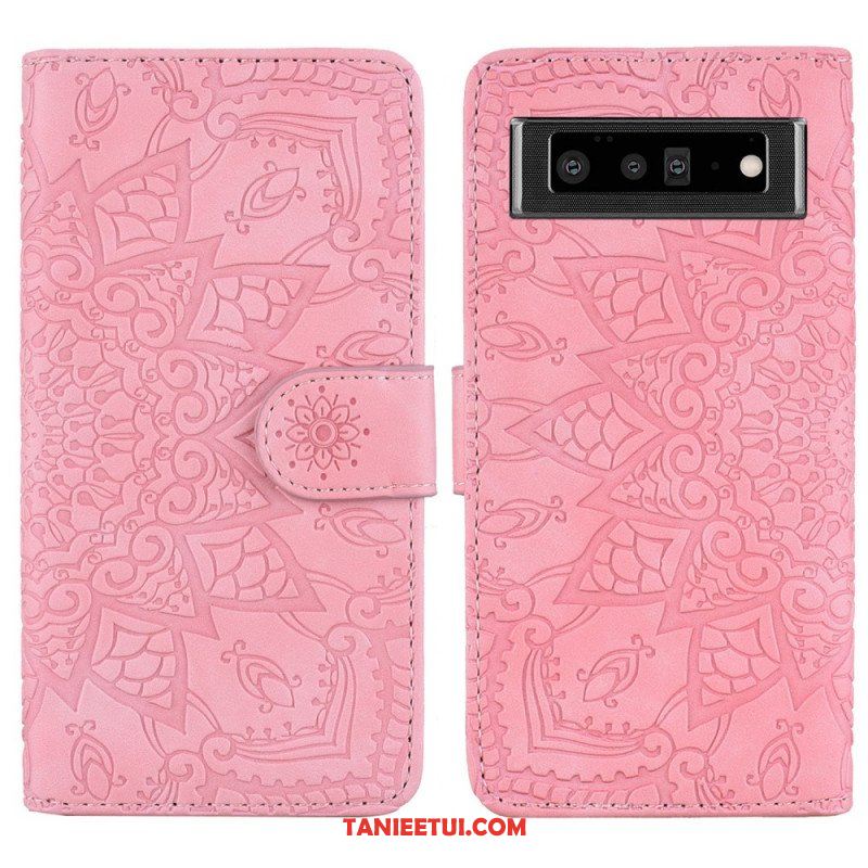 Etui Folio do Google Pixel 6 Barokowo-mandala