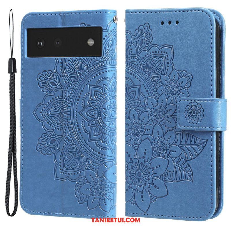 Etui Folio do Google Pixel 6 Kwiatowa Mandala