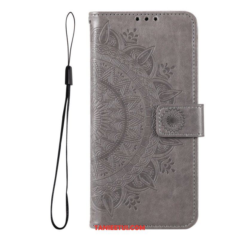 Etui Folio do Google Pixel 6 Mandala Słońca