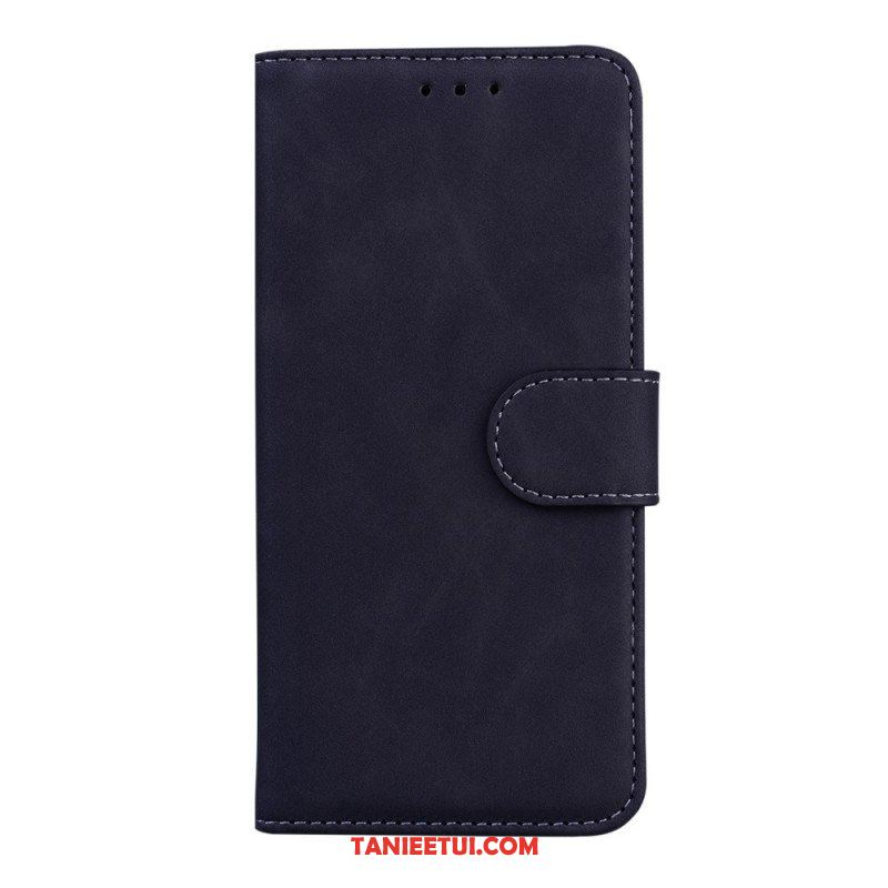 Etui Folio do Google Pixel 6 Pro Monochromatyczny Efekt Skóry