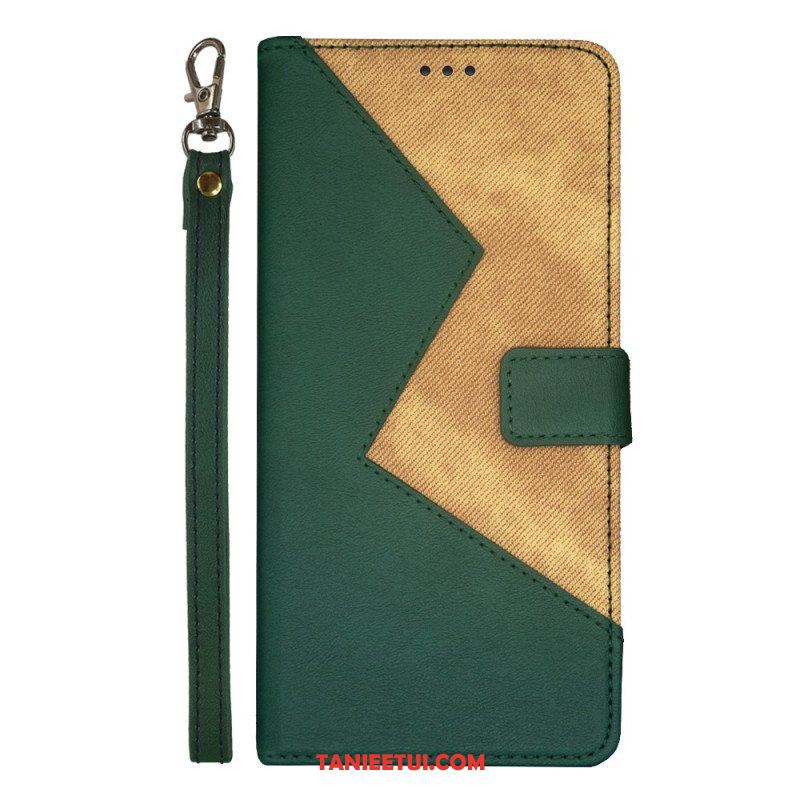 Etui Folio do Google Pixel 7A Dwukolorowy Idewei