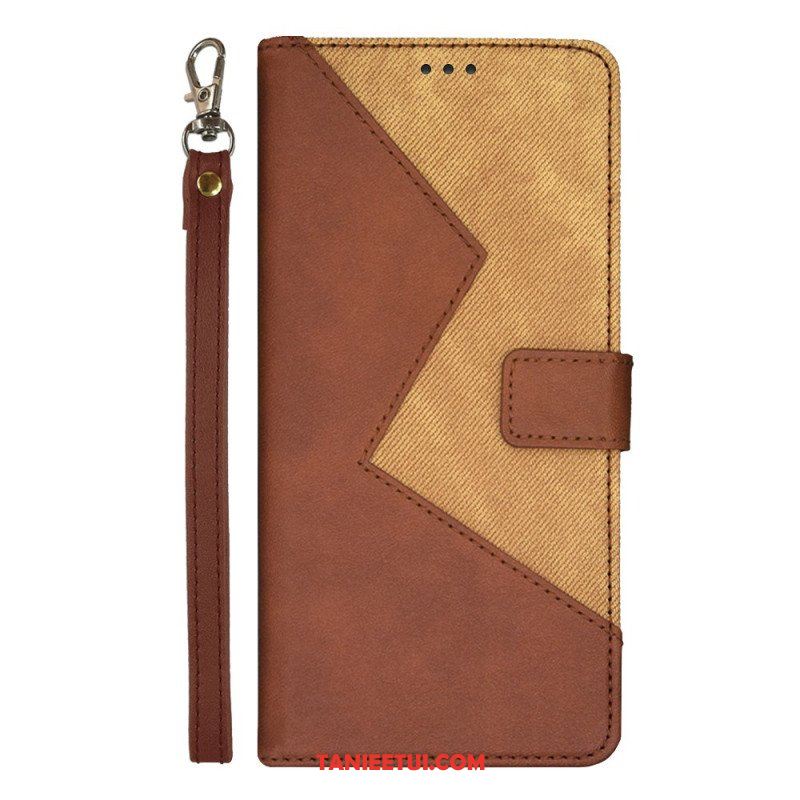 Etui Folio do Google Pixel 7A Dwukolorowy Idewei