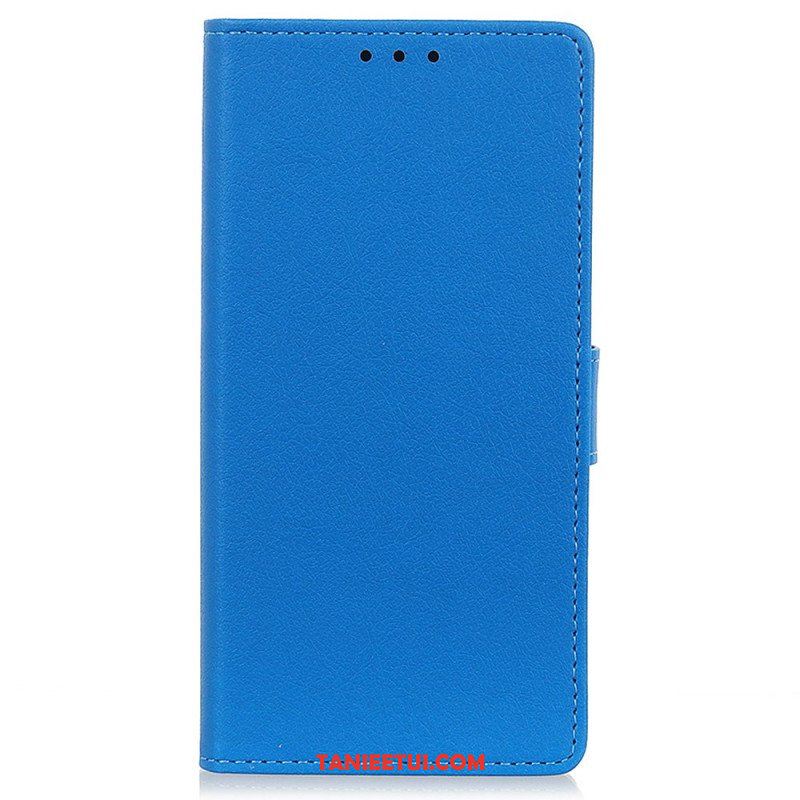 Etui Folio do Honor 50 Lite Prosty Efekt Błyszczącej Skóry