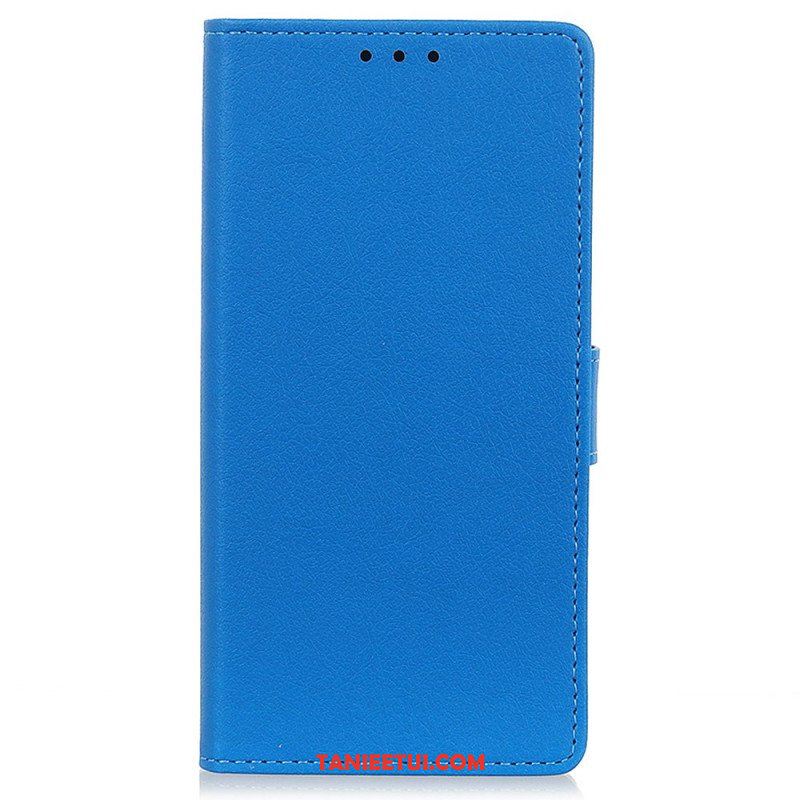 Etui Folio do Honor 50 Lite Prosty Efekt Błyszczącej Skóry