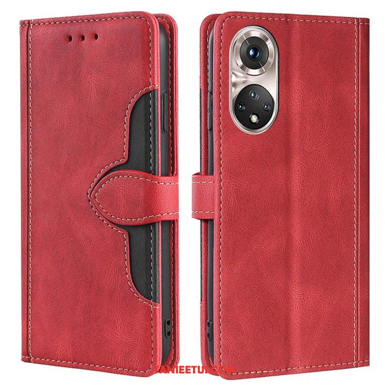 Etui Folio do Honor 50 Pro Pro Faux Leather Dwukolorowy Stylowy