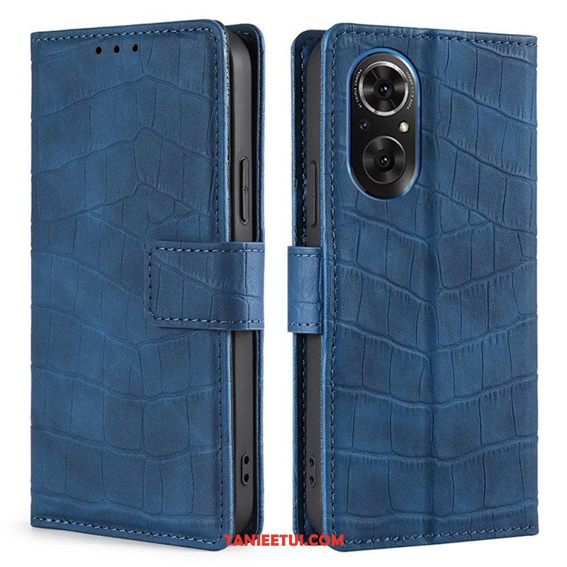 Etui Folio do Honor 50 SE Klasyczny Krokodyl