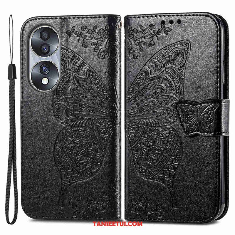 Etui Folio do Honor 70 Barokowy Motyl