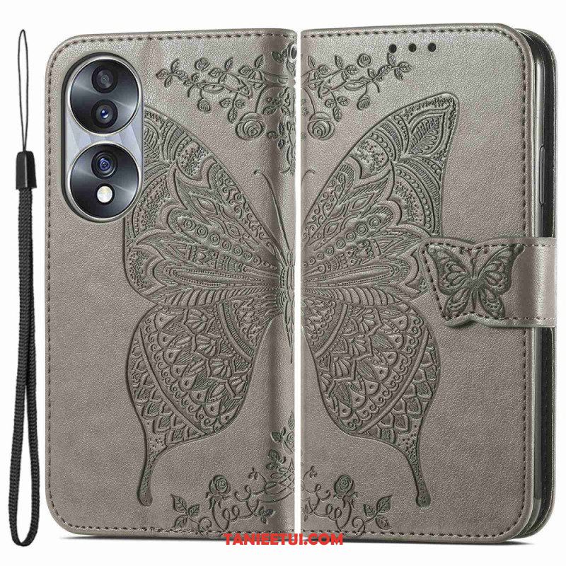 Etui Folio do Honor 70 Barokowy Motyl