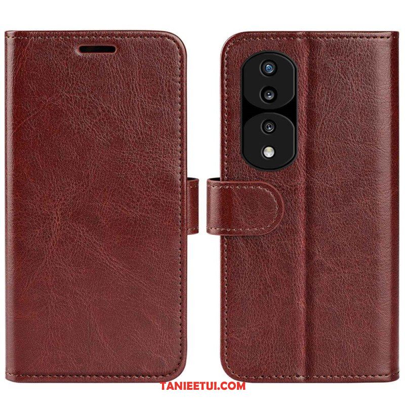 Etui Folio do Honor 70 Designerski Efekt Skóry