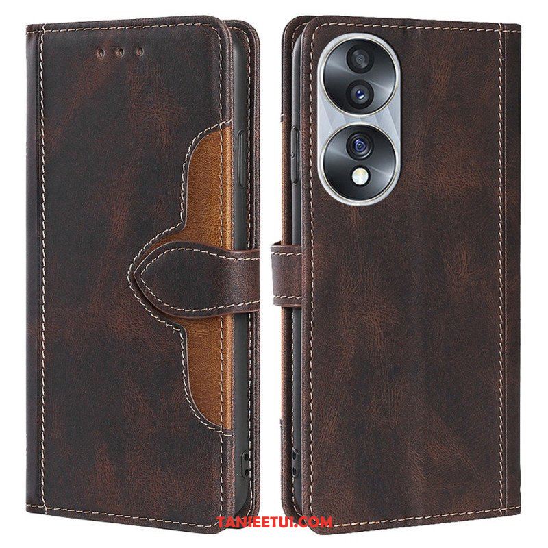 Etui Folio do Honor 70 Dwukolorowy Kwiatowy