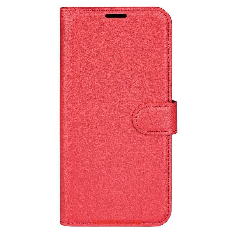 Etui Folio do Honor 90 Klasyczna Sztuczna Skóra Litchi
