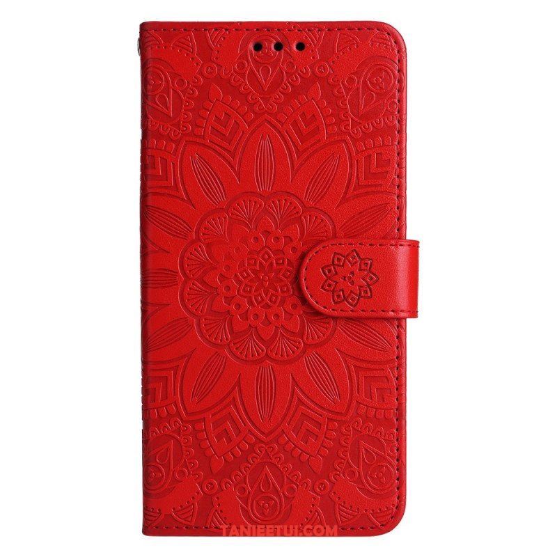 Etui Folio do Honor 90 Lite z Łańcuch Mandala Z Paskiem