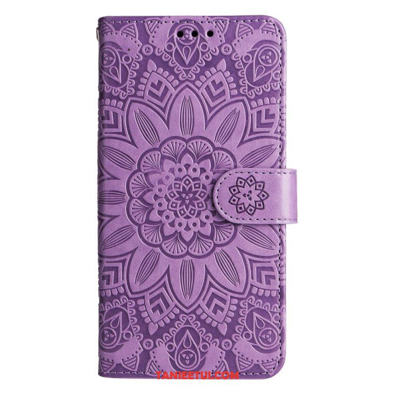 Etui Folio do Honor 90 Lite z Łańcuch Mandala Z Paskiem