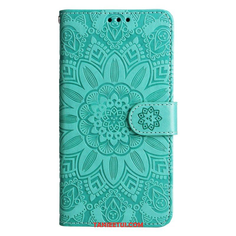 Etui Folio do Honor 90 Lite z Łańcuch Mandala Z Paskiem