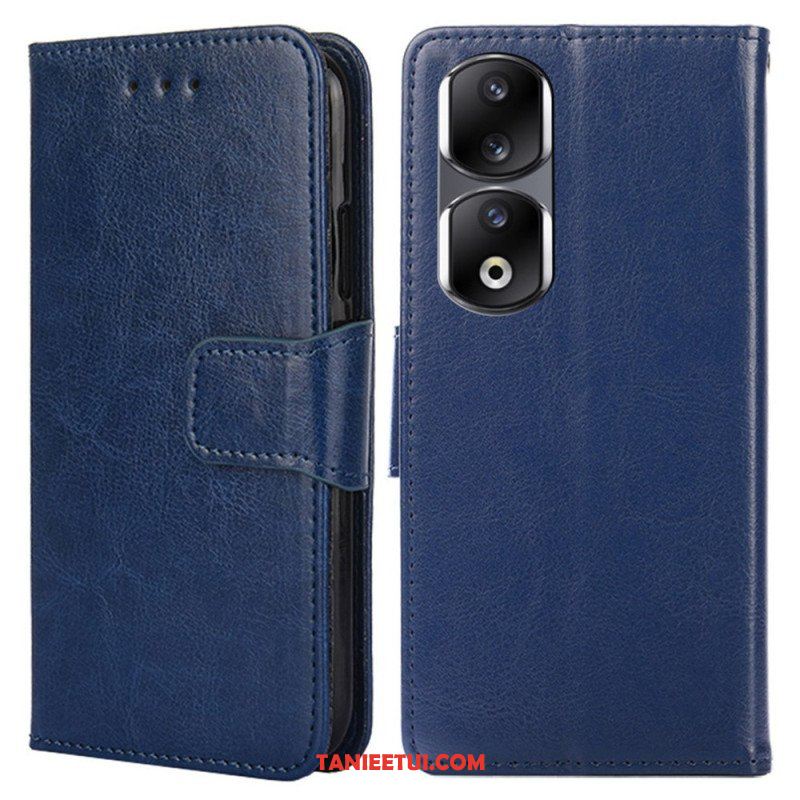 Etui Folio do Honor 90 Pro Styl Retro