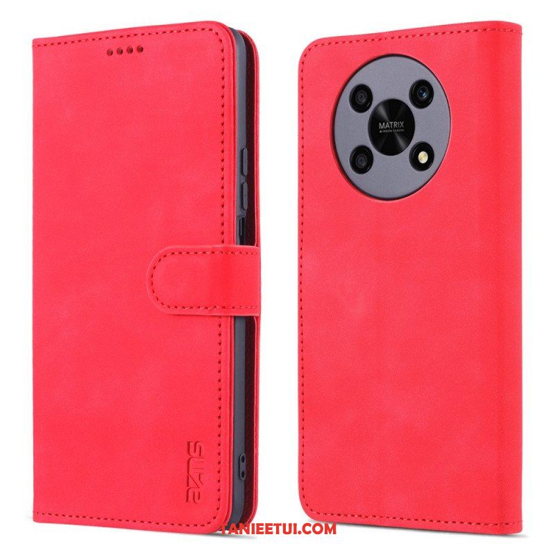 Etui Folio do Honor Magic 4 Lite 5G Efekt Skóry Azns