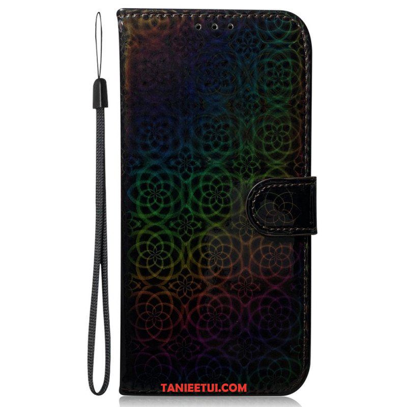 Etui Folio do Honor Magic 5 Lite Styl Dyskotekowy