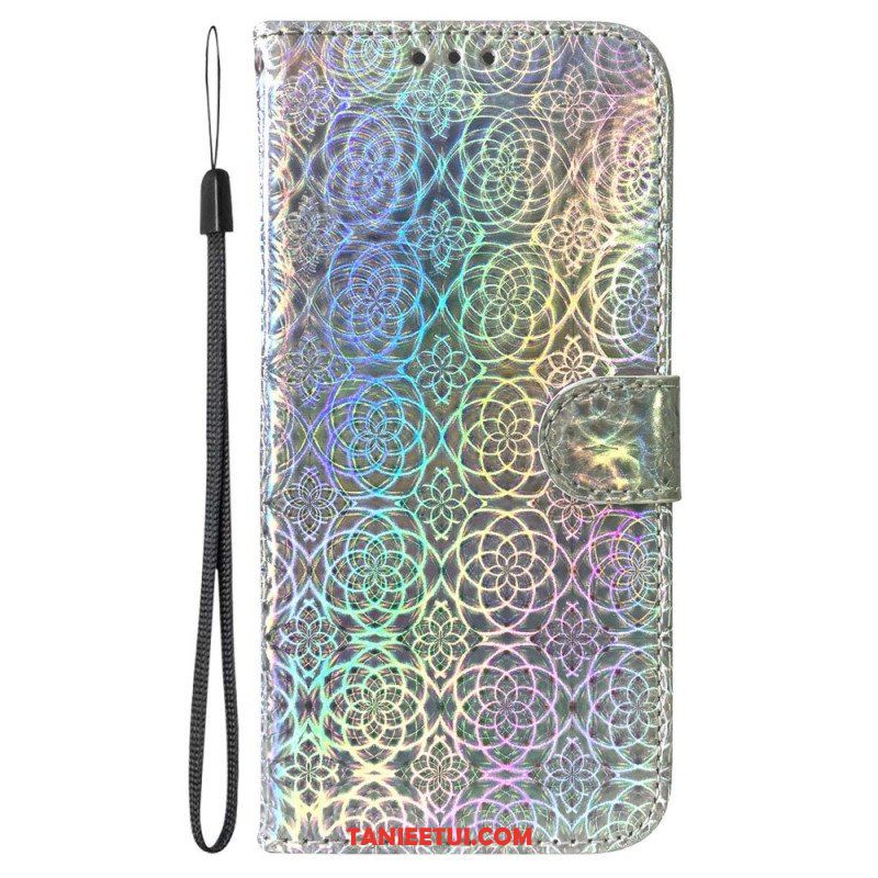 Etui Folio do Honor Magic 5 Lite Styl Dyskotekowy