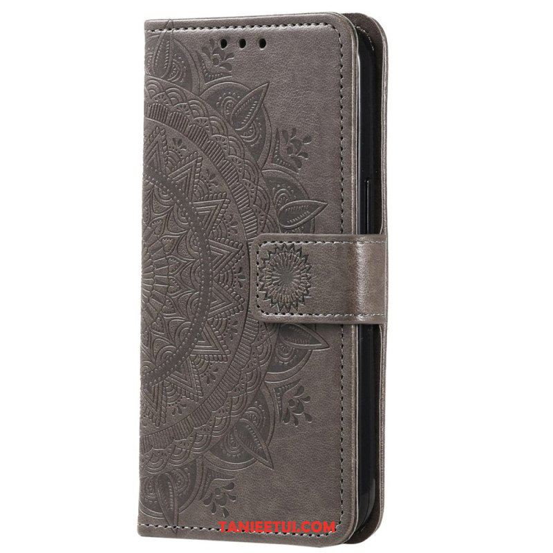 Etui Folio do Huawei Mate 50 Pro Mandala Sun Ze Smyczą