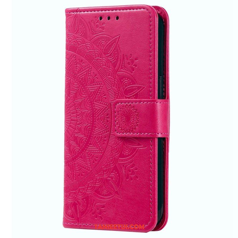 Etui Folio do Huawei Mate 50 Pro Mandala Sun Ze Smyczą