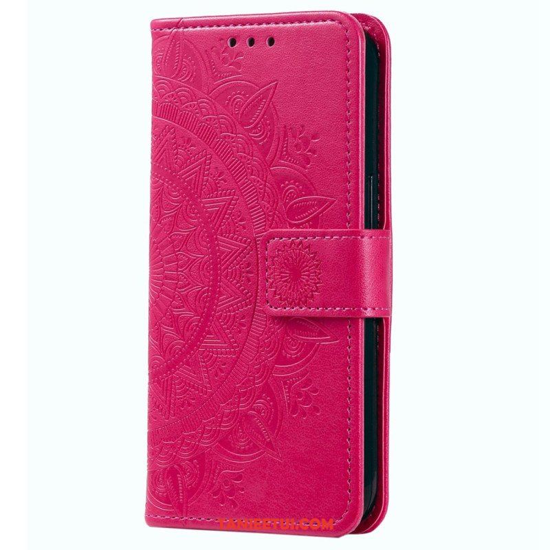 Etui Folio do Huawei Mate 50 Pro Mandala Sun Ze Smyczą