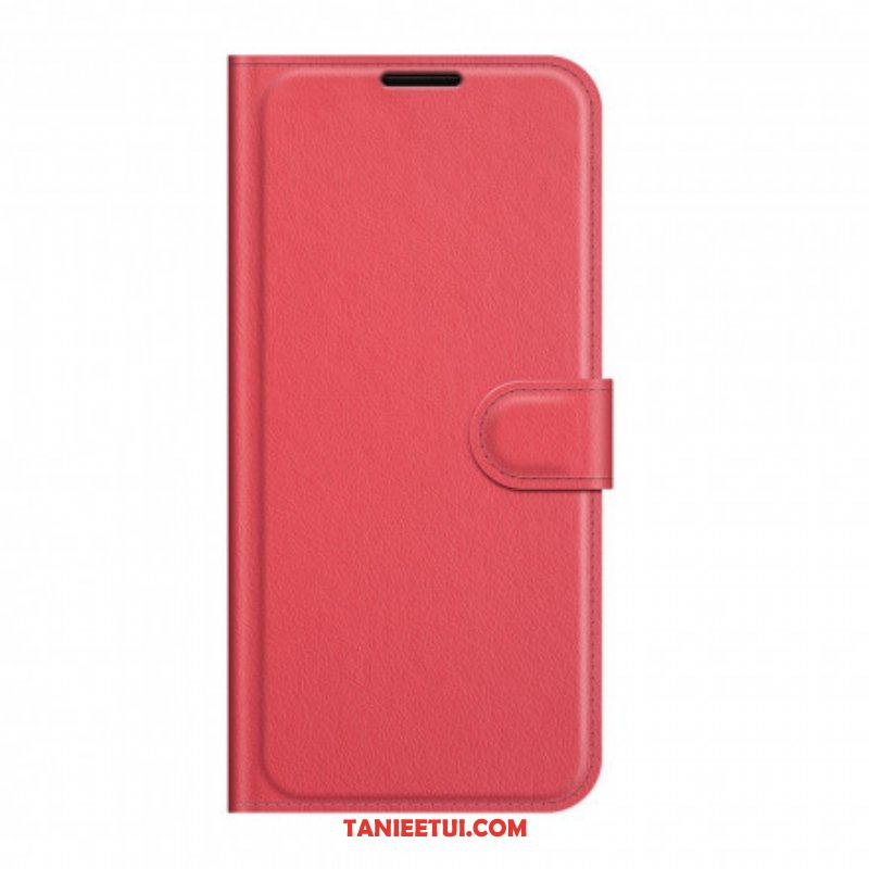 Etui Folio do Moto G100 Klasyczny Efekt Liczi