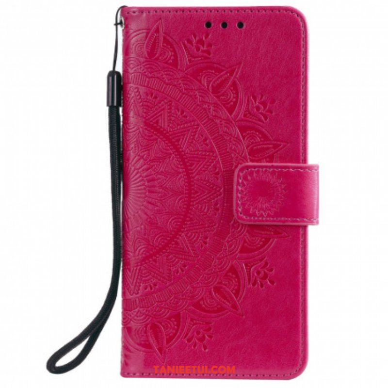 Etui Folio do Moto G50 Mandala Słońca